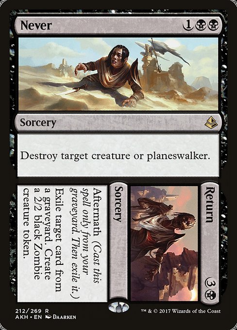 Never // Return [Amonkhet - 212]