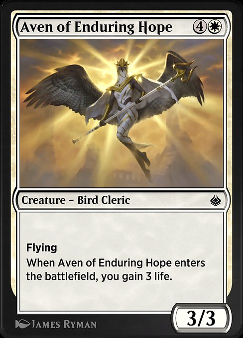 Aven of Enduring Hope [Amonkhet Remastered - 6]