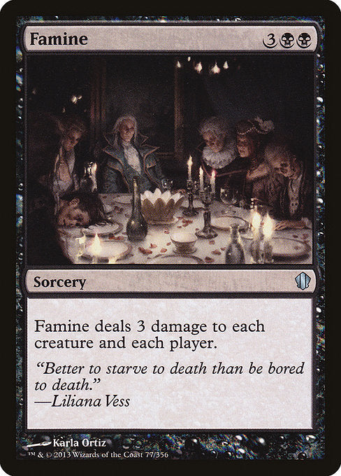 Famine [Commander 2013 - 77]