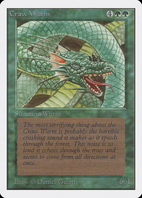 Craw Wurm [Unlimited Edition - 191]