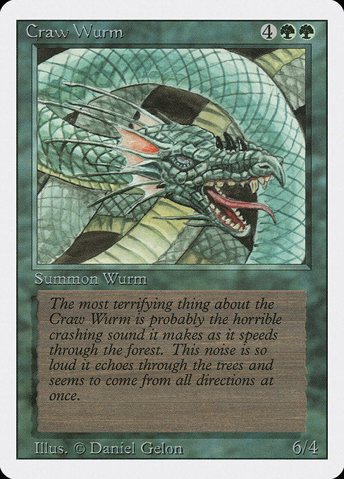 Craw Wurm [Revised Edition - 190]
