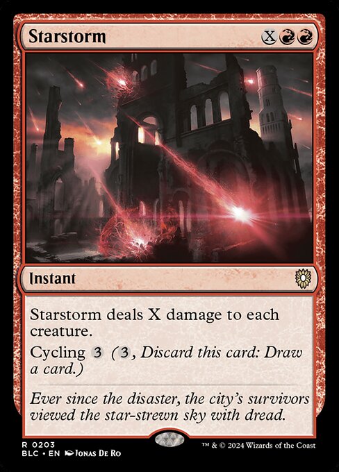 Starstorm [Bloomburrow Commander - 203]
