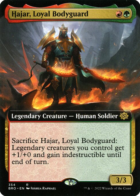 Hajar, Loyal Bodyguard [The Brothers' War - 354]