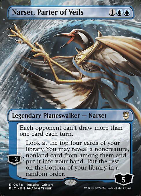Narset, Parter of Veils [Bloomburrow Commander - 76]