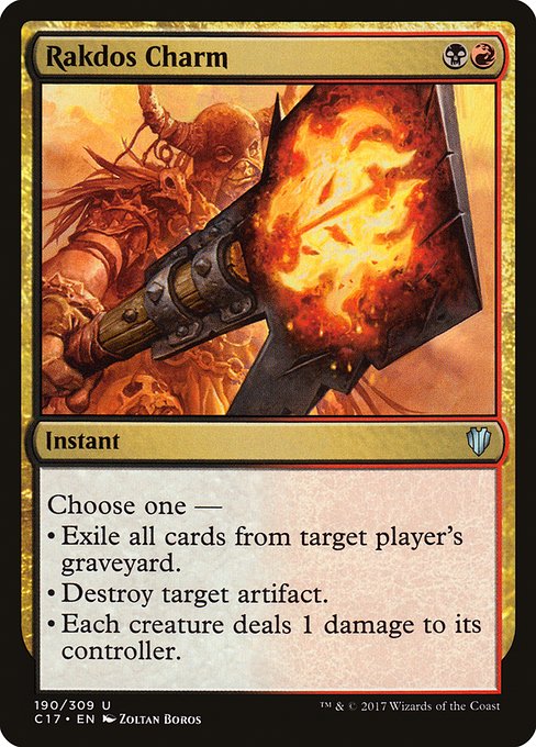 Rakdos Charm [Commander 2017 - 190]