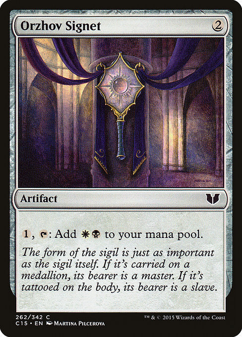 Orzhov Signet [Commander 2015 - 262]