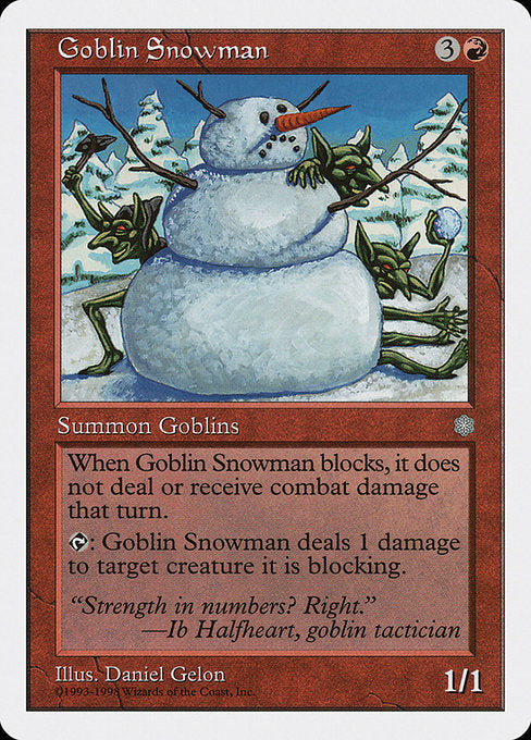 Goblin Snowman [Anthologies - 39]