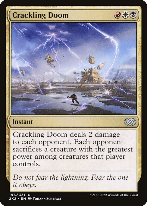 Crackling Doom [Double Masters 2022 - 196]