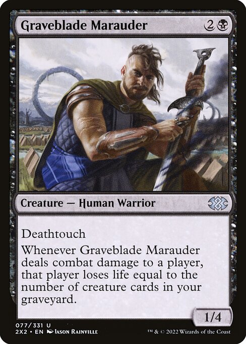 Graveblade Marauder [Double Masters 2022 - 77]