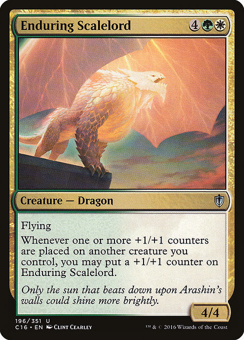 Enduring Scalelord [Commander 2016 - 196]