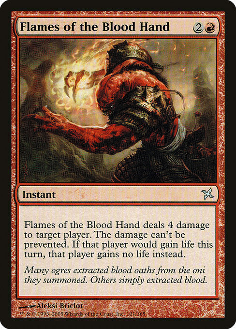 Flames of the Blood Hand [Betrayers of Kamigawa - 101]
