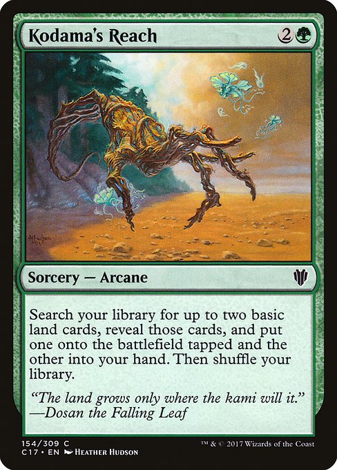 Kodama's Reach [Commander 2017 - 154]