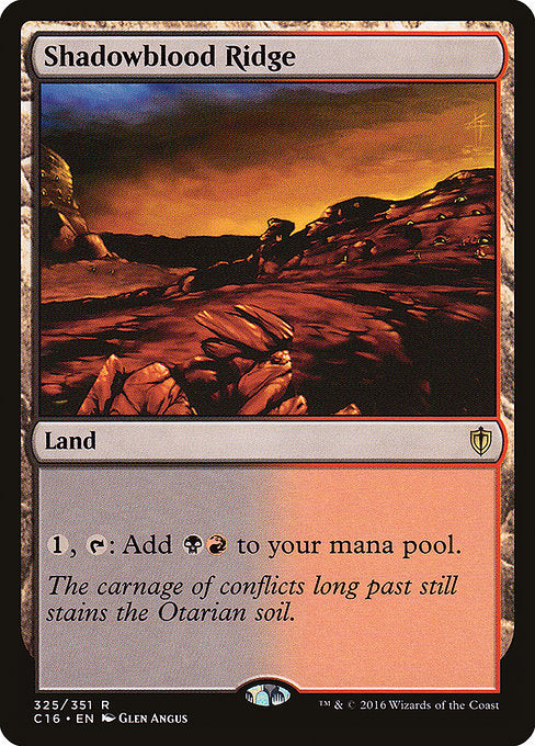 Shadowblood Ridge [Commander 2016 - 325]
