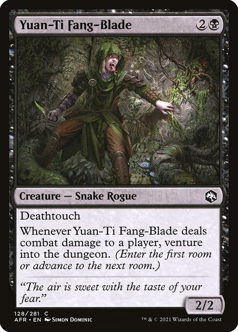 Yuan-Ti Fang-Blade [Adventures in the Forgotten Realms - 128]