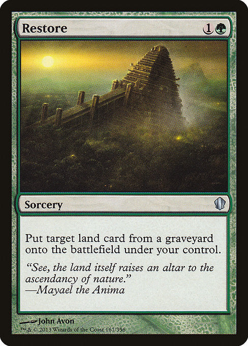 Restore [Commander 2013 - 167]
