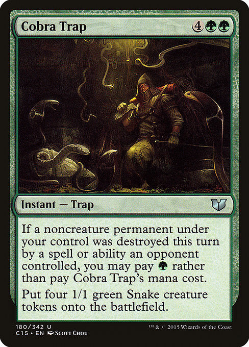 Cobra Trap [Commander 2015 - 180]