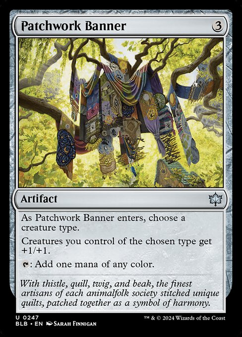 Patchwork Banner [Bloomburrow - 247]