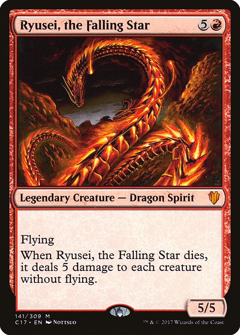 Ryusei, the Falling Star [Commander 2017 - 141]