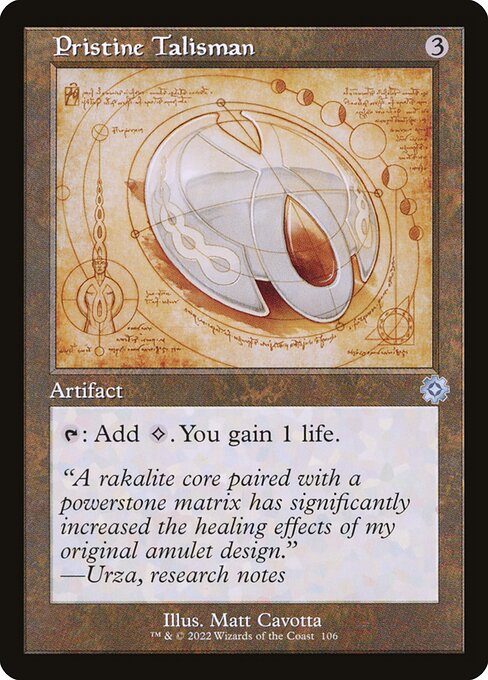 Pristine Talisman [The Brothers' War Retro Artifacts - 106]