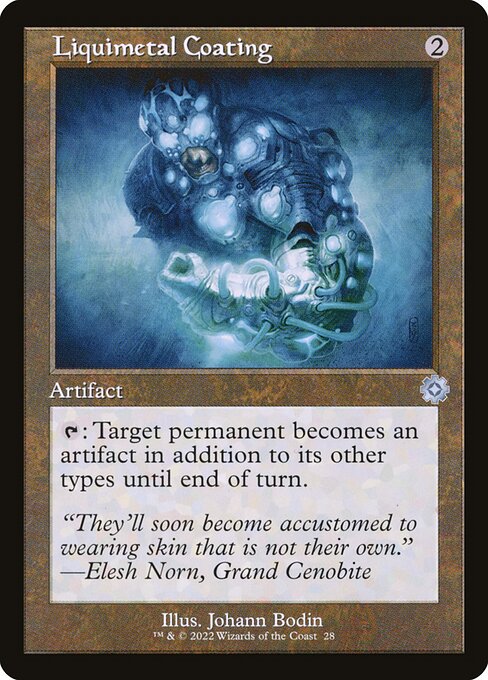 Liquimetal Coating [The Brothers' War Retro Artifacts - 28]