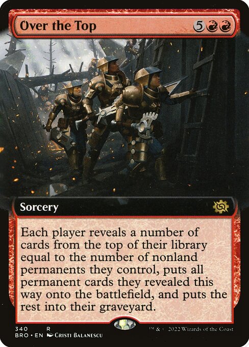 Over the Top [The Brothers' War - 340]