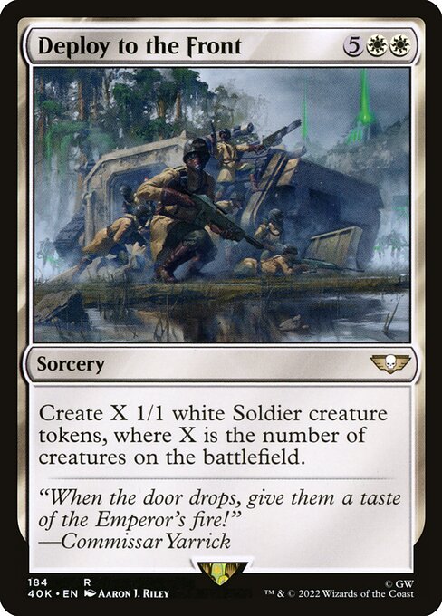 Deploy to the Front [Warhammer 40,000 Commander - 184]