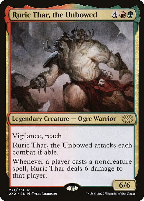 Ruric Thar, the Unbowed [Double Masters 2022 - 271]