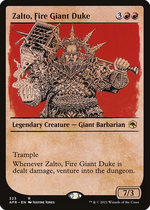 Zalto, Fire Giant Duke [Adventures in the Forgotten Realms - 323]