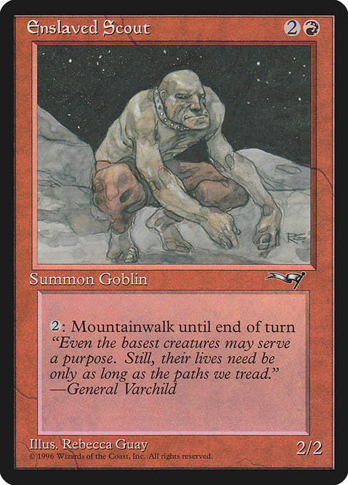 Enslaved Scout [Alliances - 71b]