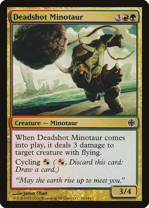 Deadshot Minotaur [Alara Reborn - 52]