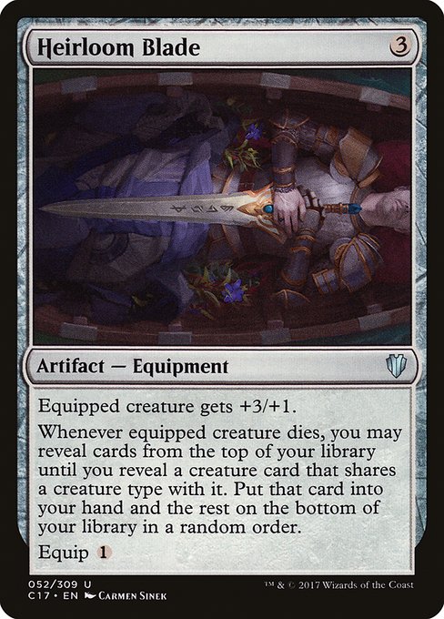 Heirloom Blade [Commander 2017 - 52]