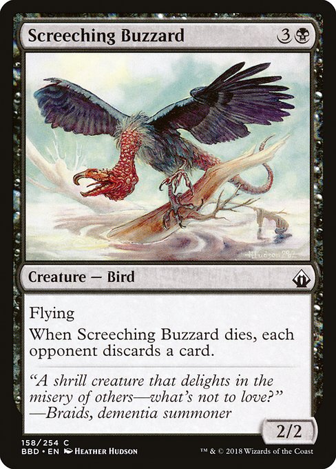 Screeching Buzzard [Battlebond - 158]