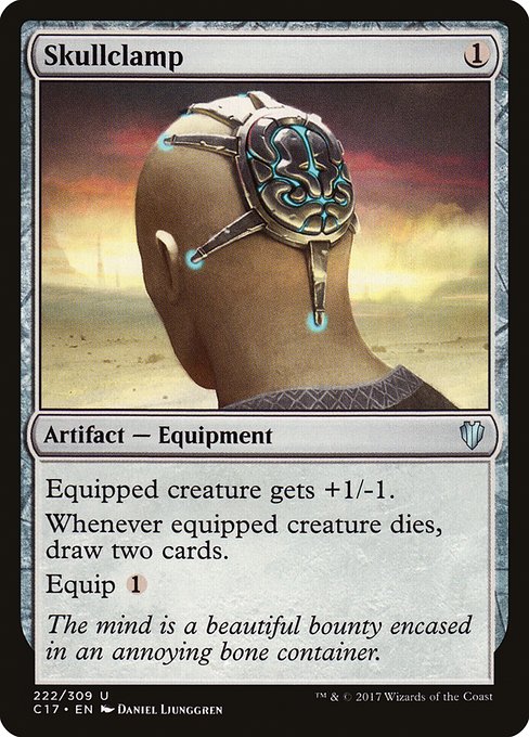 Skullclamp [Commander 2017 - 222]