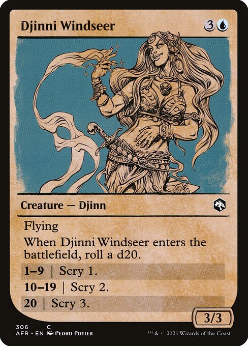 Djinni Windseer [Adventures in the Forgotten Realms - 306]