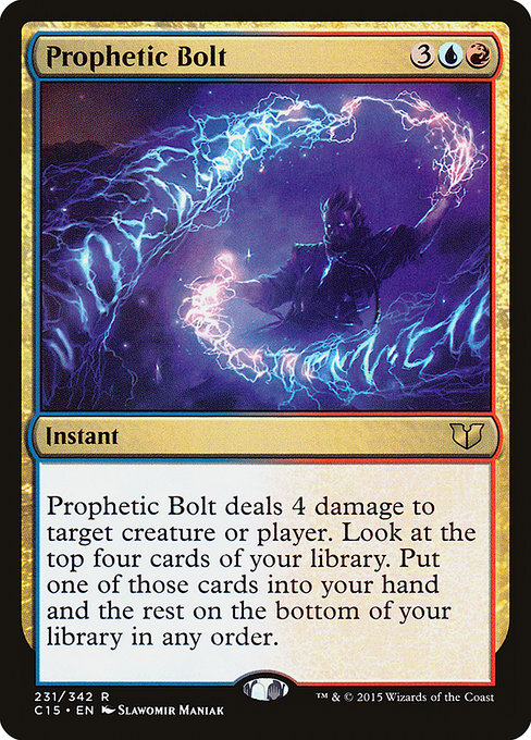 Prophetic Bolt [Commander 2015 - 231]