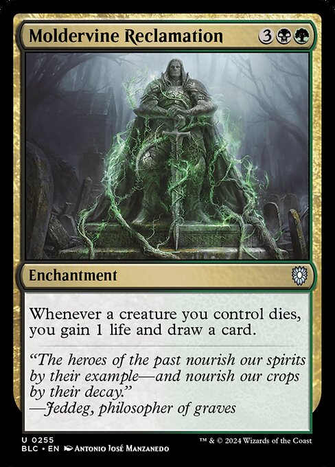 Moldervine Reclamation [Bloomburrow Commander - 255]