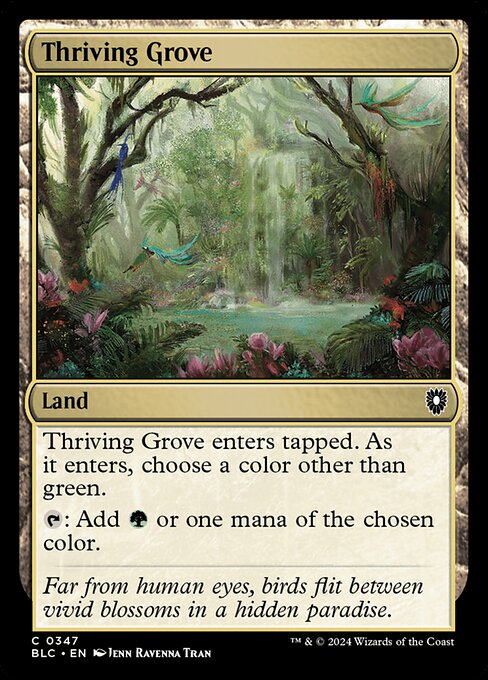 Thriving Grove [Bloomburrow Commander - 347]