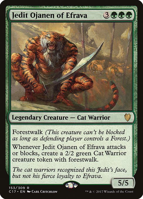 Jedit Ojanen of Efrava [Commander 2017 - 153]