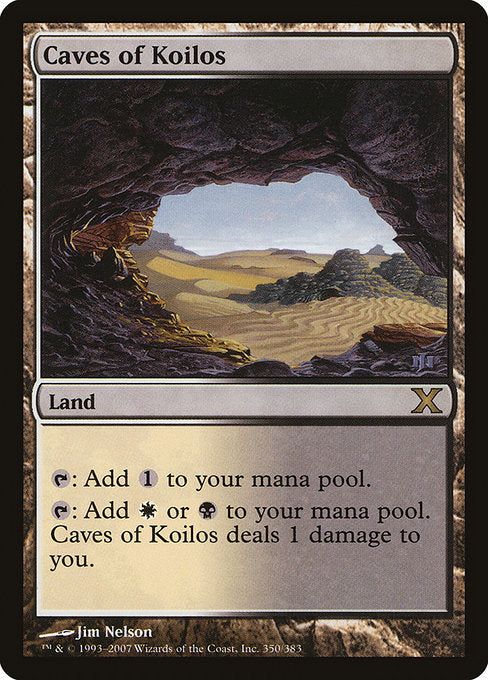 Caves of Koilos [Tenth Edition - 350]