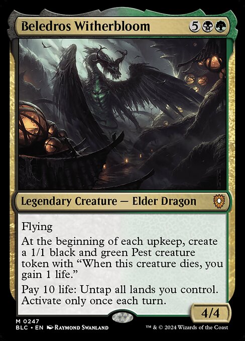 Beledros Witherbloom [Bloomburrow Commander - 247]