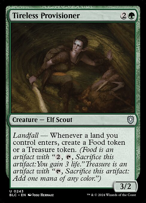 Tireless Provisioner [Bloomburrow Commander - 243]