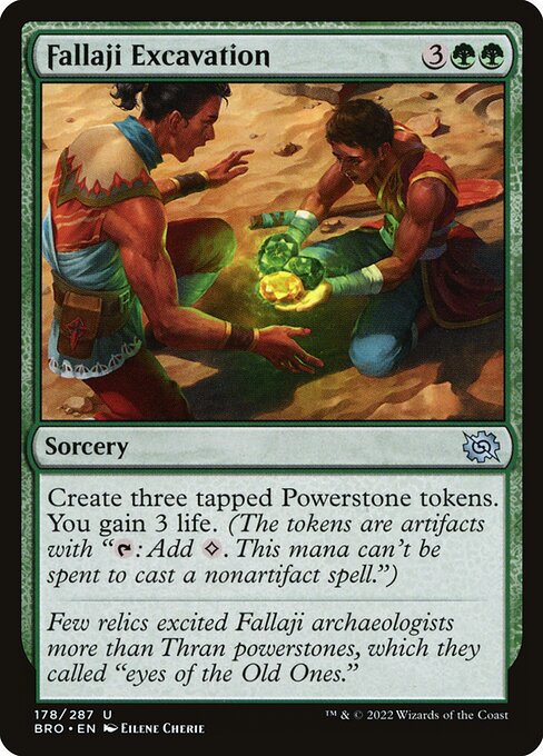 Fallaji Excavation [The Brothers' War - 178]