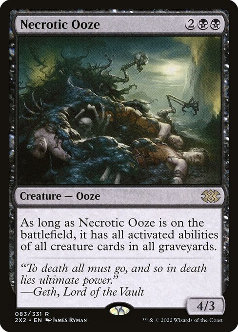Necrotic Ooze [Double Masters 2022 - 83]