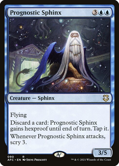 Prognostic Sphinx [Forgotten Realms Commander - 90]