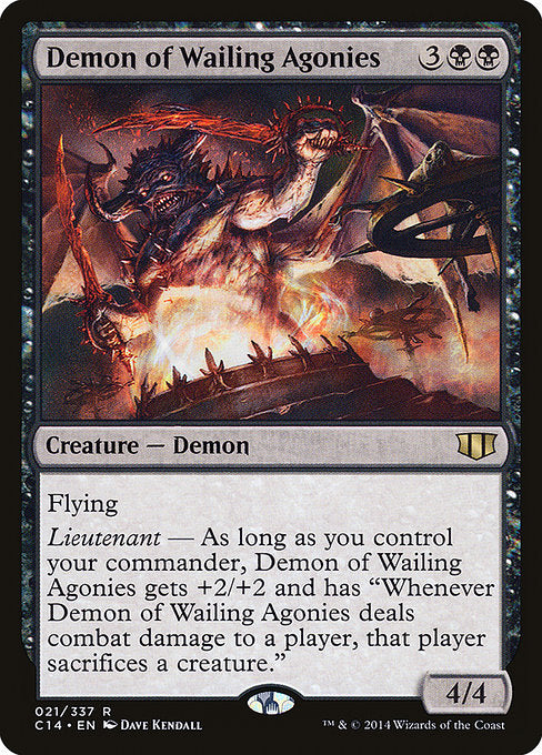 Demon of Wailing Agonies [Commander 2014 - 21]