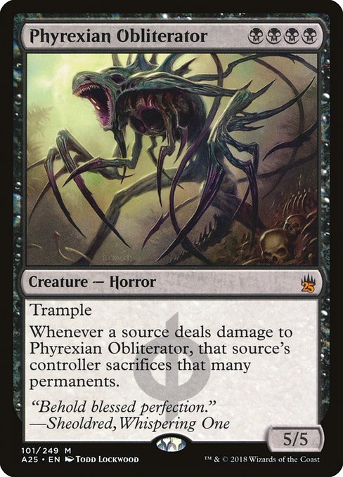 Phyrexian Obliterator [Masters 25 - 101]