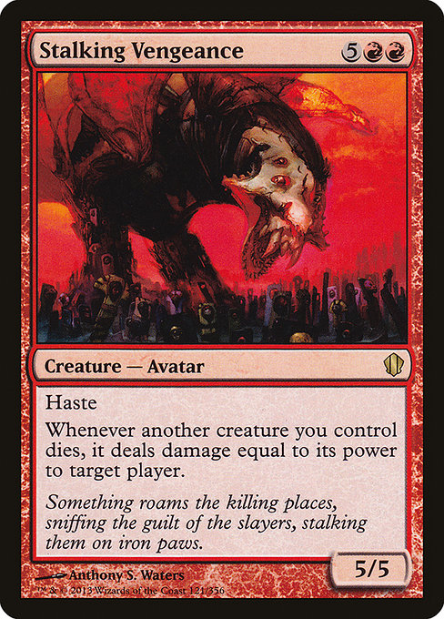 Stalking Vengeance [Commander 2013 - 121]