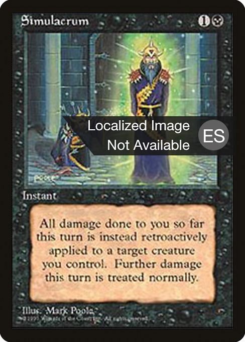 Simulacrum [Fourth Edition Foreign Black Border - 161]