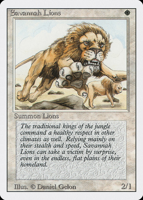 Savannah Lions [Revised Edition - 39]