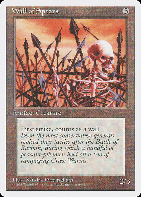 Wall of Spears [Fourth Edition - 356]